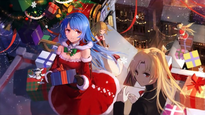 Light Cruiser azur lane santa